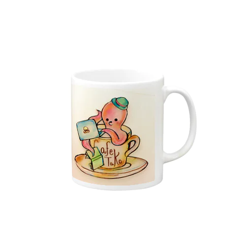 カフェタコシリーズ Mug