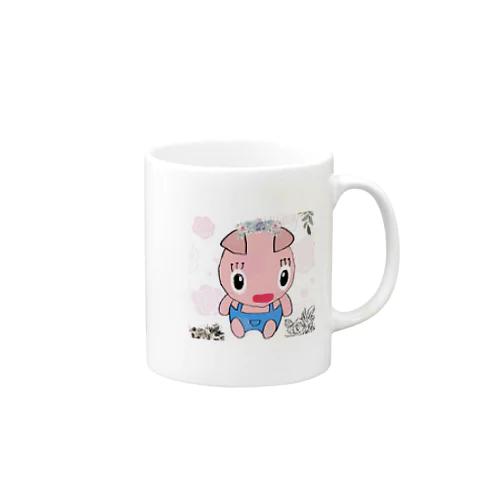 ぶたのみーちゃん🐽 Mug