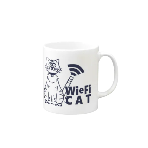 WieFi CAT（ウィーフィーキャット）  Mug