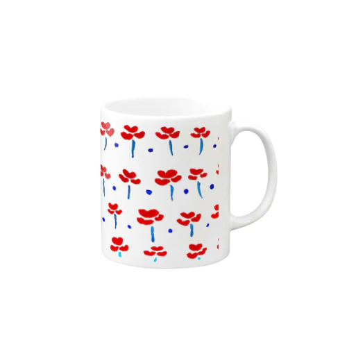 heart flower Mug