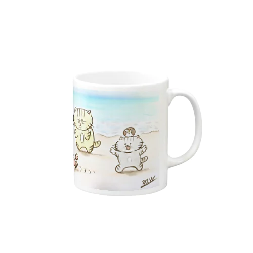 海辺のミー君 Mug