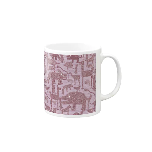 RED animals Mug