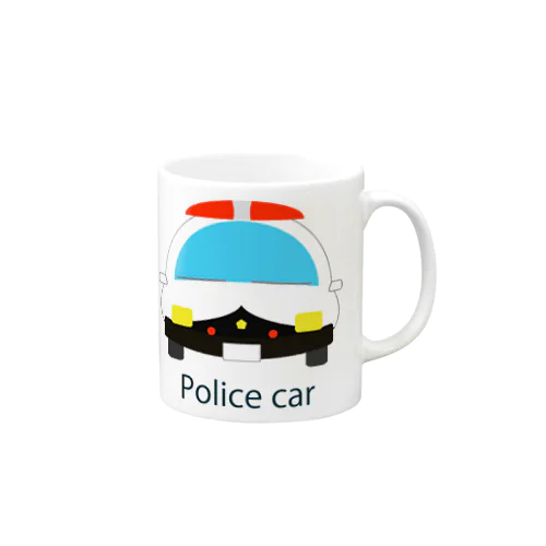 かわいいパトカー Mug