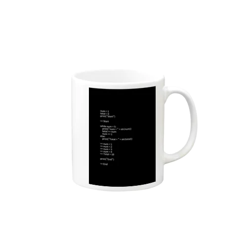 Pythonコード Mug