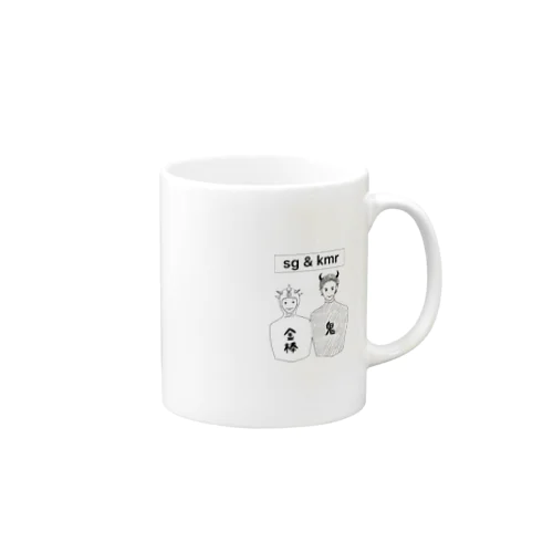 鬼と金棒 Mug