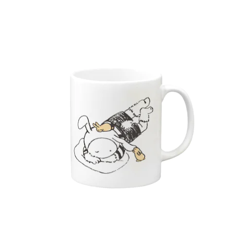 眠いのに眠れない Mug