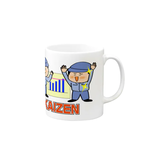 カイゼン達成くん Mug