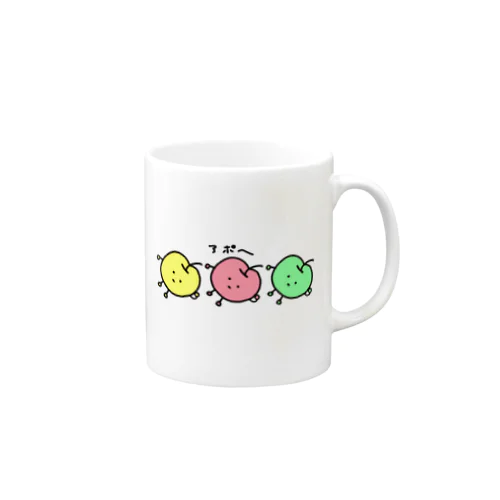 あぽ〜りんご Mug