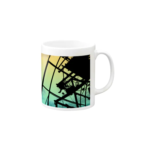 オフシーズン・ねぷたの骨組み Mug