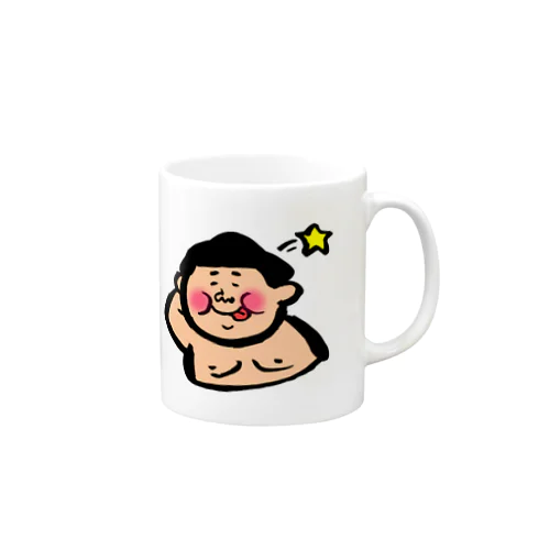 どすこい！おすもうさん〜てへぺろver Mug