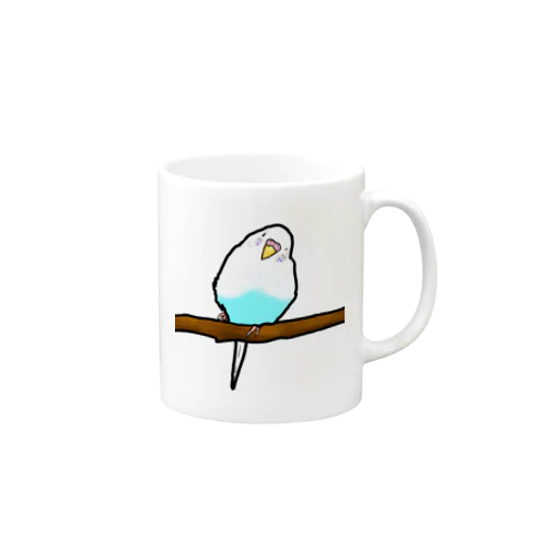 眠たいインコ① Mug