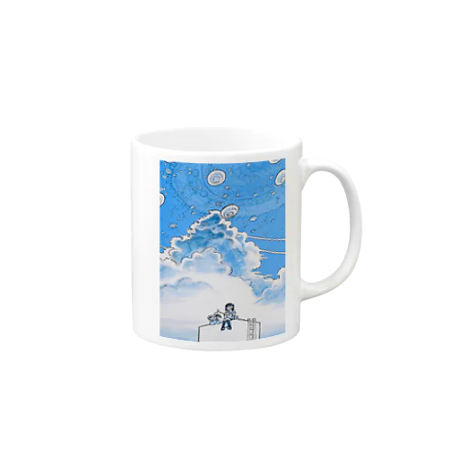 夏のおわり Mug