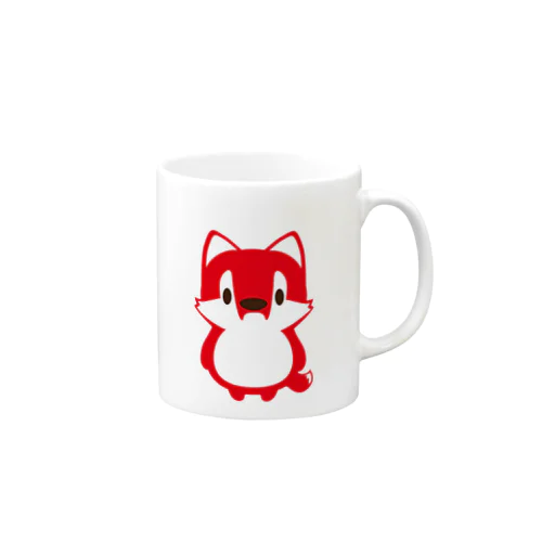 赤いきつねさん Mug