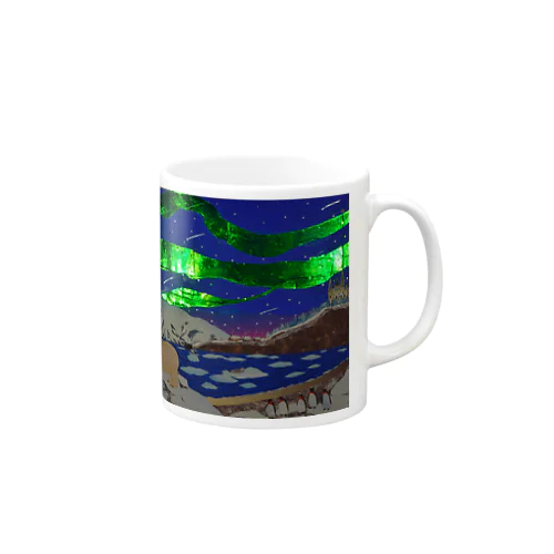 オーロラ夢の国 Mug