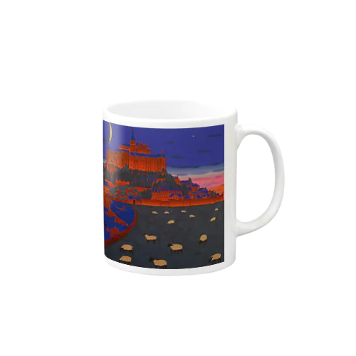 モンサンミッシェル Mug