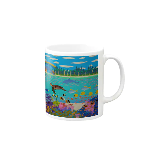 ニューカレドニアのサンゴ礁 Mug