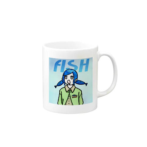 FISH GIRL マグカップ