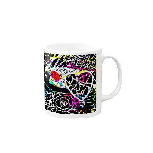 ハリネズミのイラストマグカップ Mug