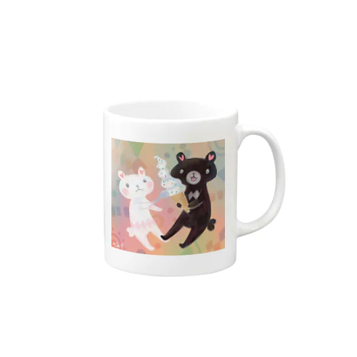 ソフトクリームとクマ Mug