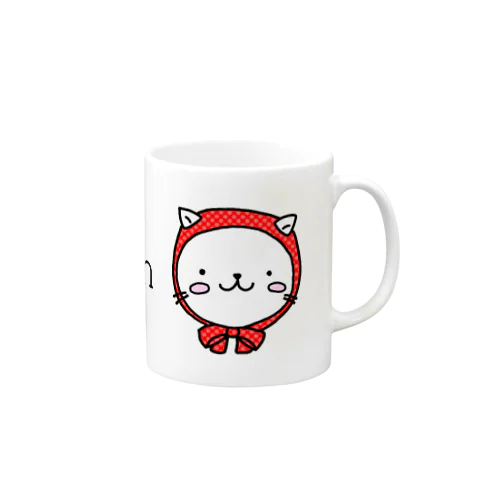 ねこ頭巾ちゃんミニ Mug