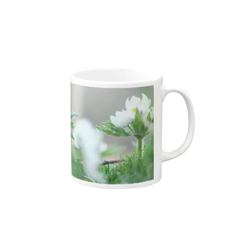 植物図鑑 ハクサンイチゲ② Mug