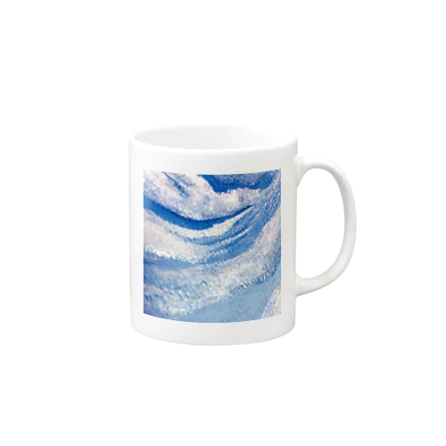 雲流 / Flowing clouds Mug