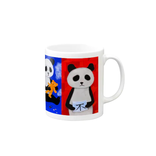 PANDA 4 Colours マグカップ