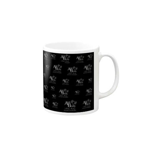 simpleトレ:ミニロゴブラック Mug