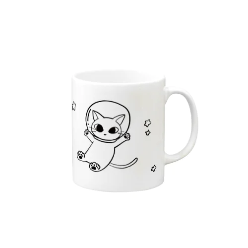 宇宙ネコチャン Mug