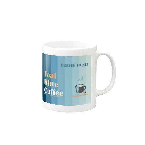 COFFEE TICKET_BLUE Ver. Mug