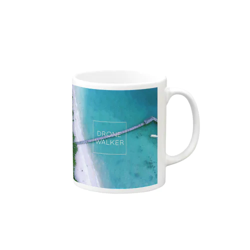 DRONE WALKER アイランド Mug