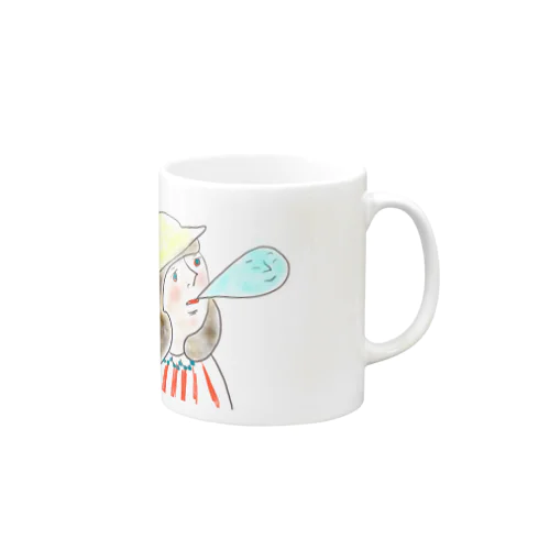 話を聞いているときに口から出てくる妖精 Mug