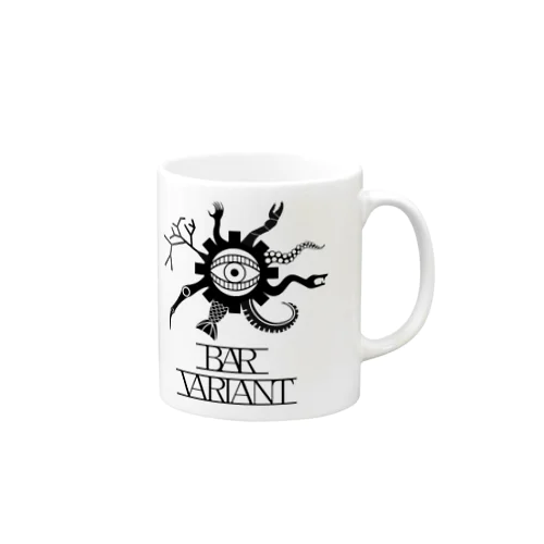 BarVariant　BlackLogo Mug