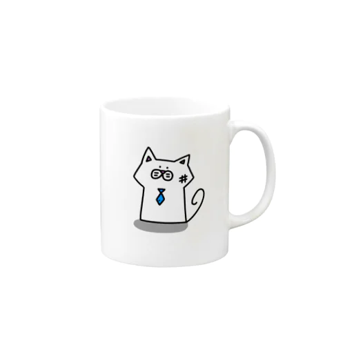 焼き猫お父さん Mug