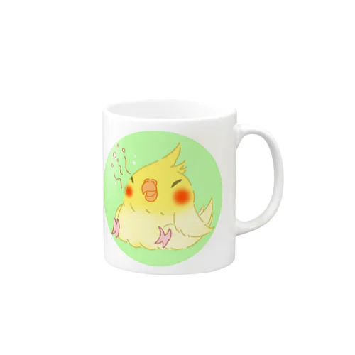 むっちりオカメ Mug