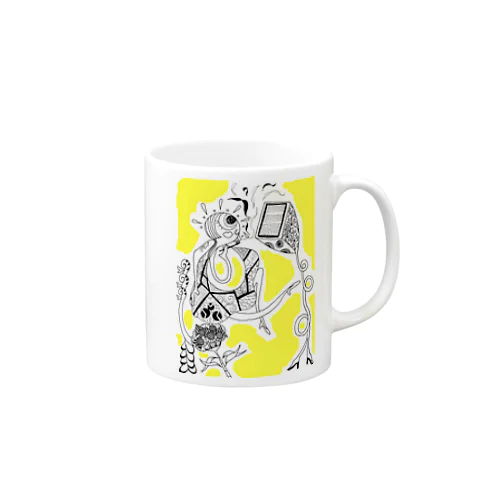 パイプ女子 Mug