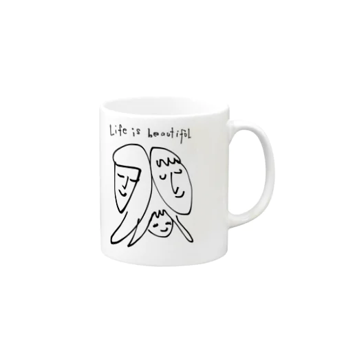 LIFE is beautiful - 思い出すカップ - Mug