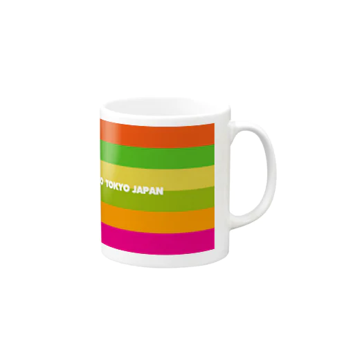 colorful(GREEN&ORANGE) Mug