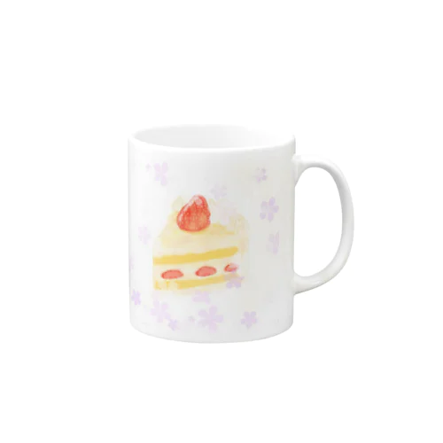 苺のショートケーキ Mug