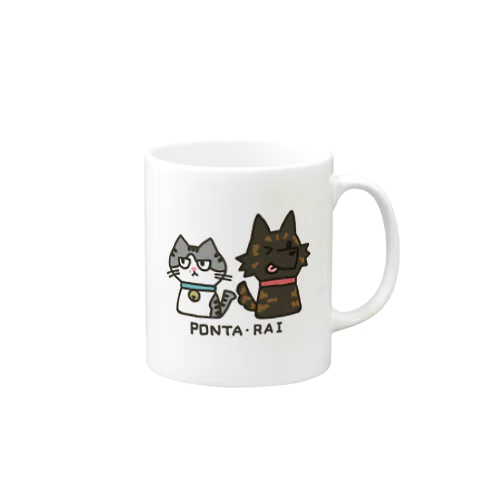 ぽんらい Mug