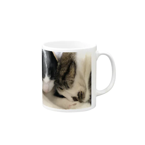 仲良く猫 Mug