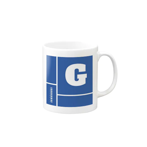 青のG.M Mug