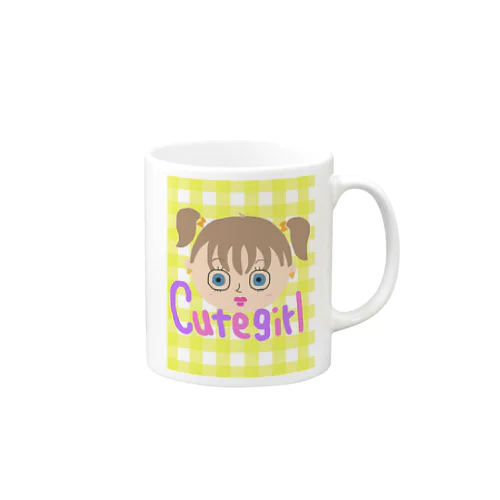 キュートガールチェックver Mug