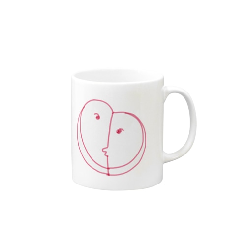 君とぼく　you &me Mug