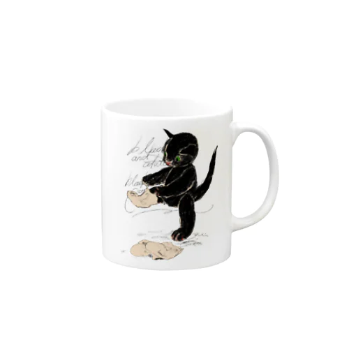 くつしたねこ Mug