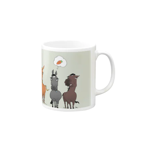 意味わからんけどそれが良い馬シリーズ Mug