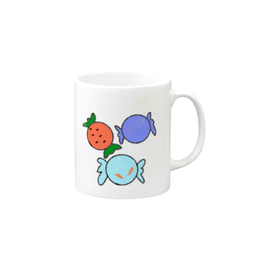 食べる夏 Mug