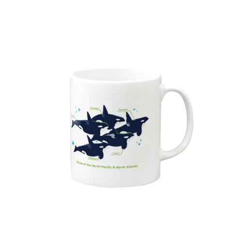 Type:Orcasマグカップ Mug