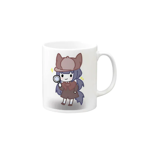 狐の探偵さん Mug