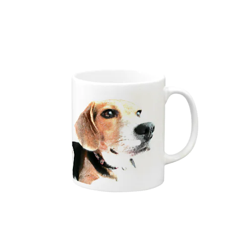 びーぐる犬ハニーちゃん マグカップ Mug